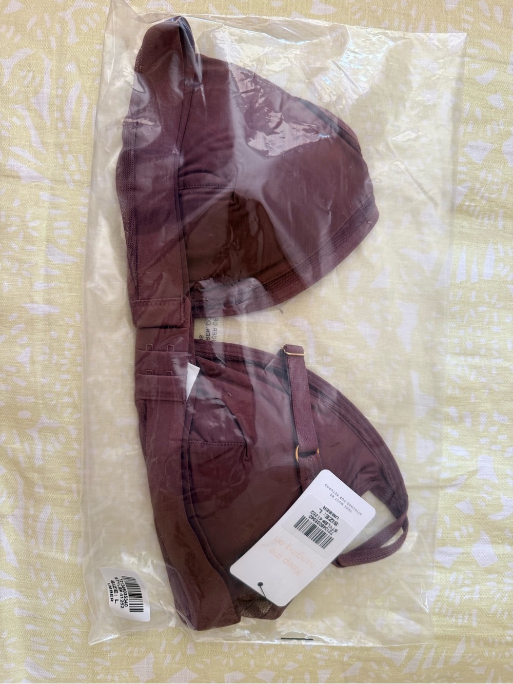 Lively Bralette in Umber, size L - Picture 3 of 8